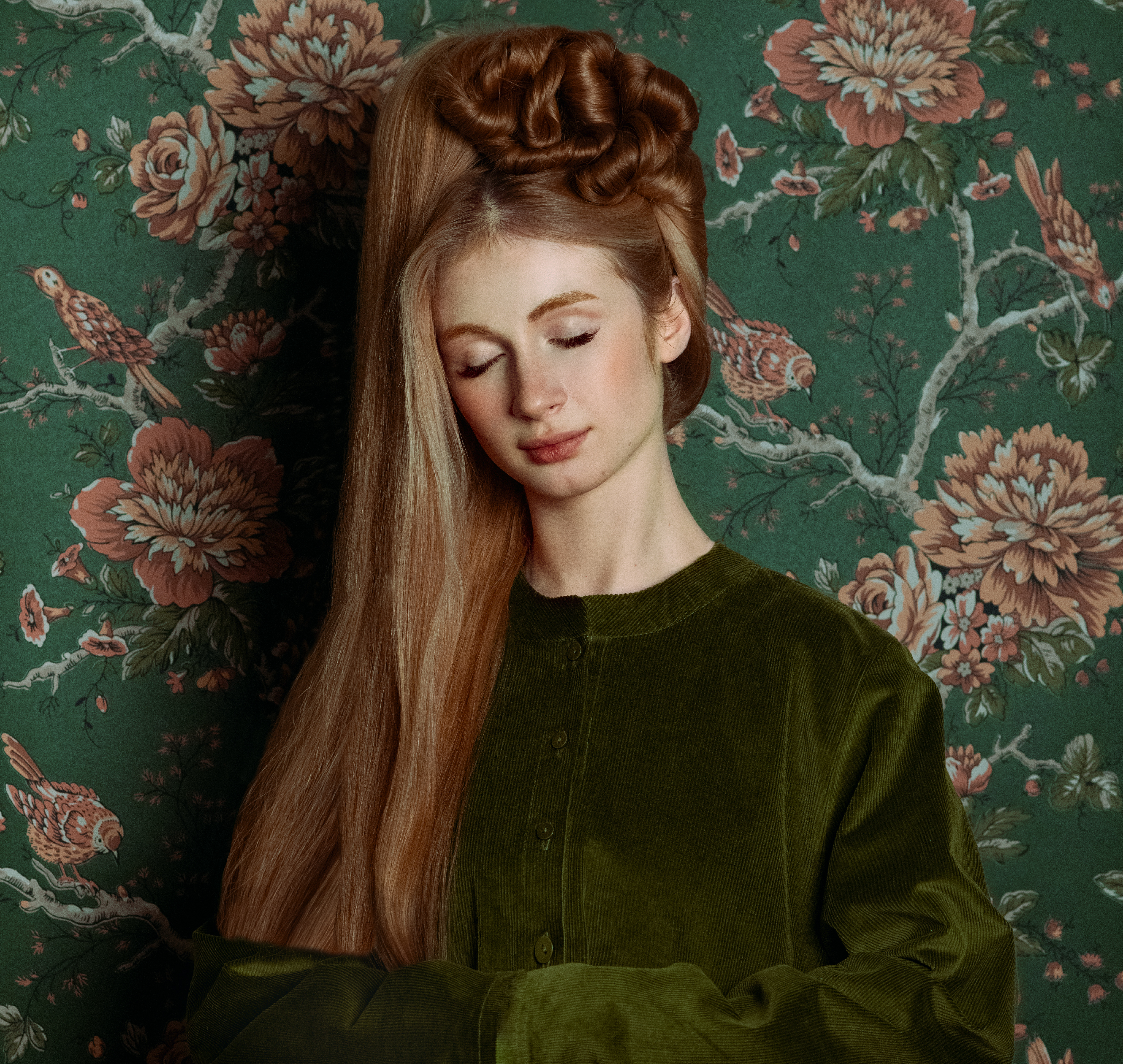 Обои Loymina Королева Сад Нефритовой девы FL1 005 10,05×1 фото в интерьере